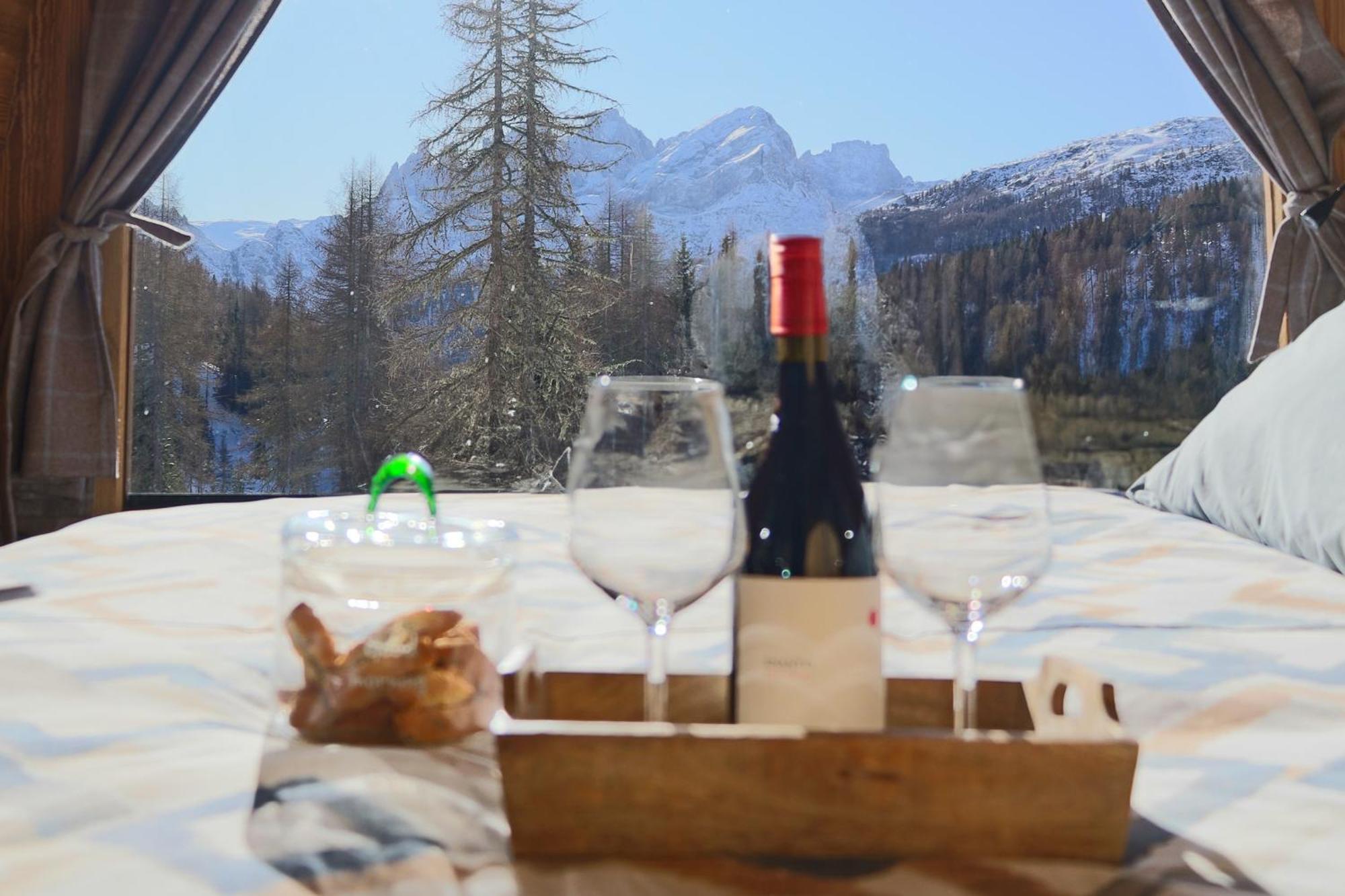 帕索圣佩莱格里诺 Rifugio Flora Alpina酒店 外观 照片